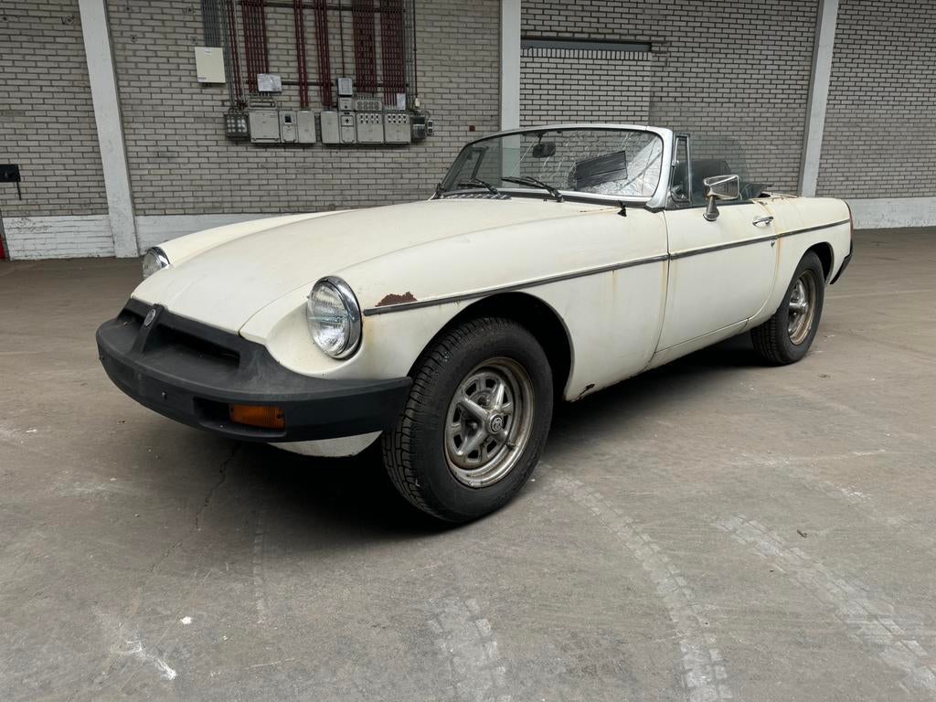 MG B Roadster 1.8 Overdrive 1981 Hardtop Restauratieproject, Ophalen, MG