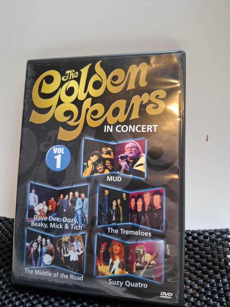 The Golden Years In Concert Vol. 1 DVD - Diverse Artiesten, Alle leeftijden, Ophalen of Verzenden, Gebruikt, Muziek en Concerten