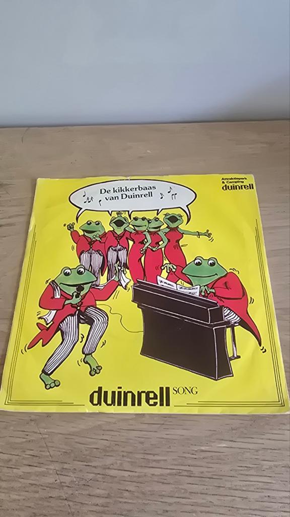 De Kikkerbaas van Duinrell - Single Vinyl, Cd's en Dvd's, Vinyl Singles, Gebruikt, Ophalen of Verzenden, Kinderen en Jeugd, 7 inch