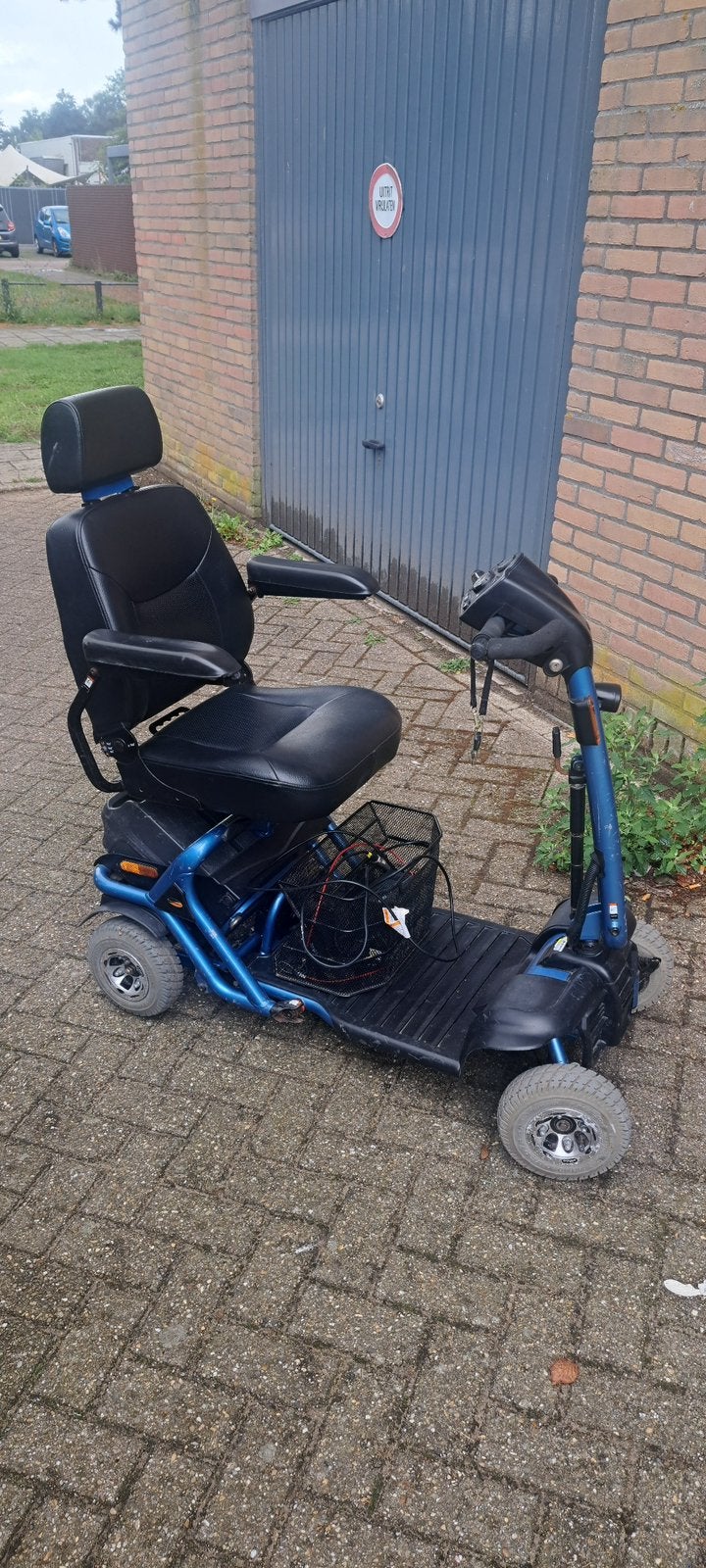 Demontabele scootmobiel liteway 8, Ophalen, Zo goed als nieuw, 10 km/u of minder