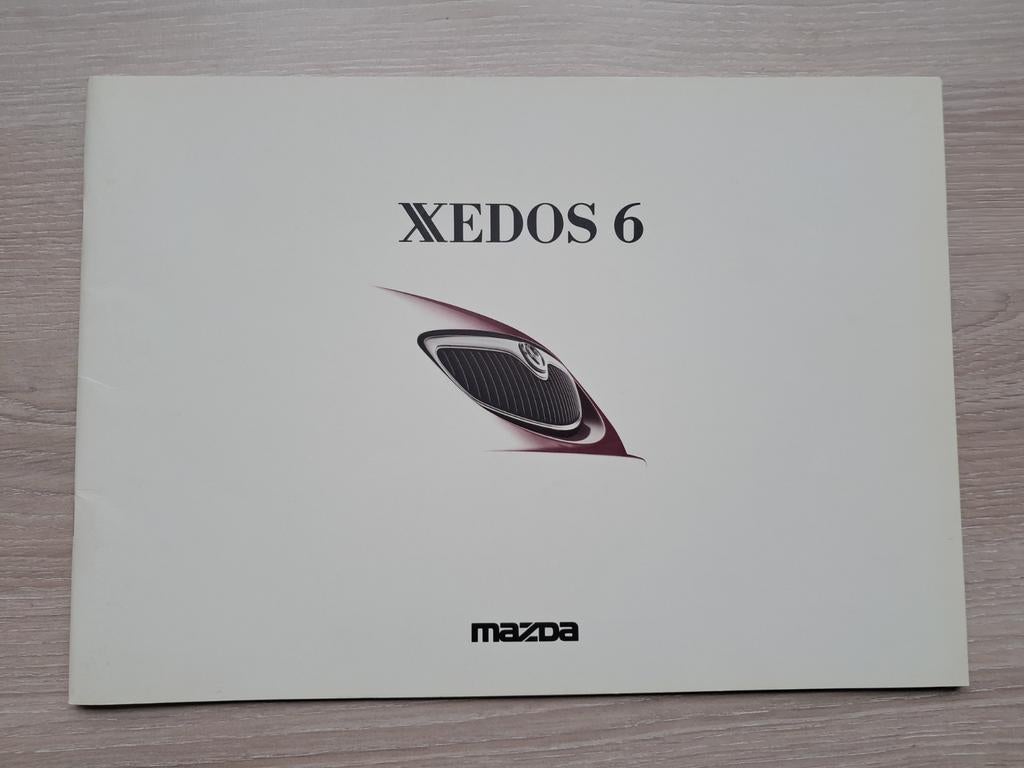 Brochure Mazda Xedos 6 06/1992, Ophalen of Verzenden, Zo goed als nieuw, Mazda