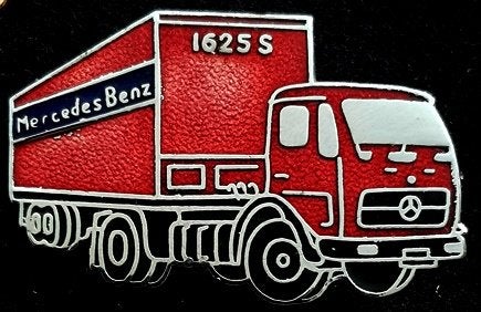 Mercedes Benz 1625 S pin, Verzenden, Nieuw, Transport, Speldje of Pin