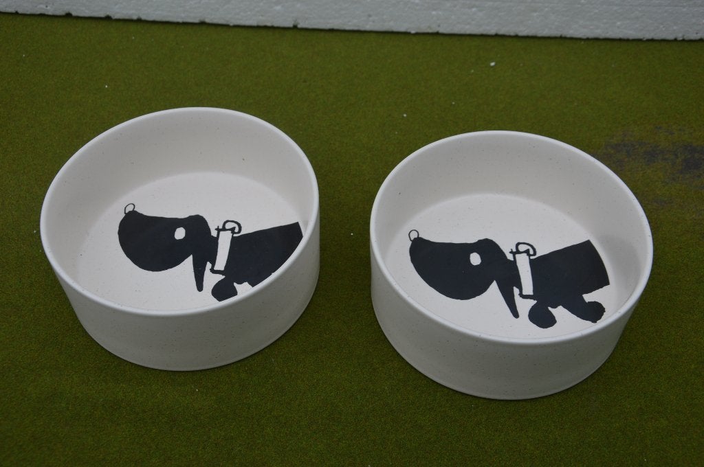 2 Takkie honden voerbakken uit collectie van Fiep Westendorp, Ophalen of Verzenden, Zo goed als nieuw