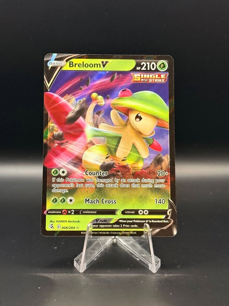 Breloom V 006/264 NM | Pokemon, Ophalen of Verzenden, Nieuw, Losse kaart, Foil
