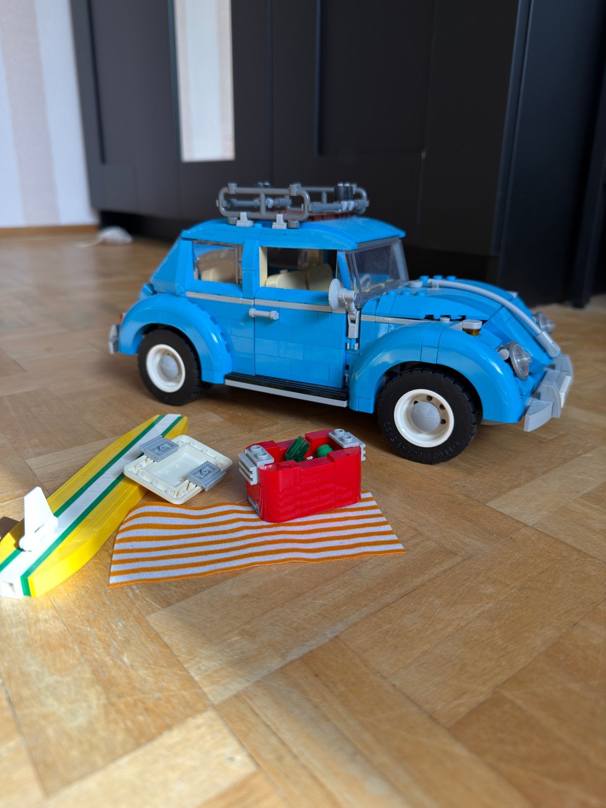 Lego Creator Expert VW Kever (10252) compleet met doos, Ophalen of Verzenden, Zo goed als nieuw