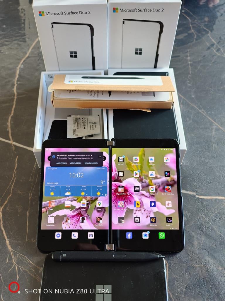 Microsoft Surface Duo 2 - Dual-screen smartphone, Overige modellen, Ophalen of Verzenden, Zo goed als nieuw, Zonder simlock