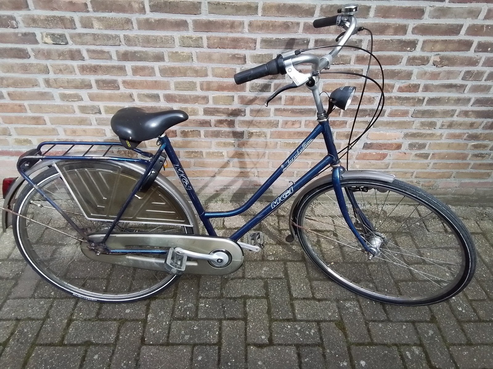 Damesfiets mgi 7vers nexus rollorbraks rem gebruikt station,, (Extra) lage instap, Ophalen of Verzenden, Gazelle, Trommelrem