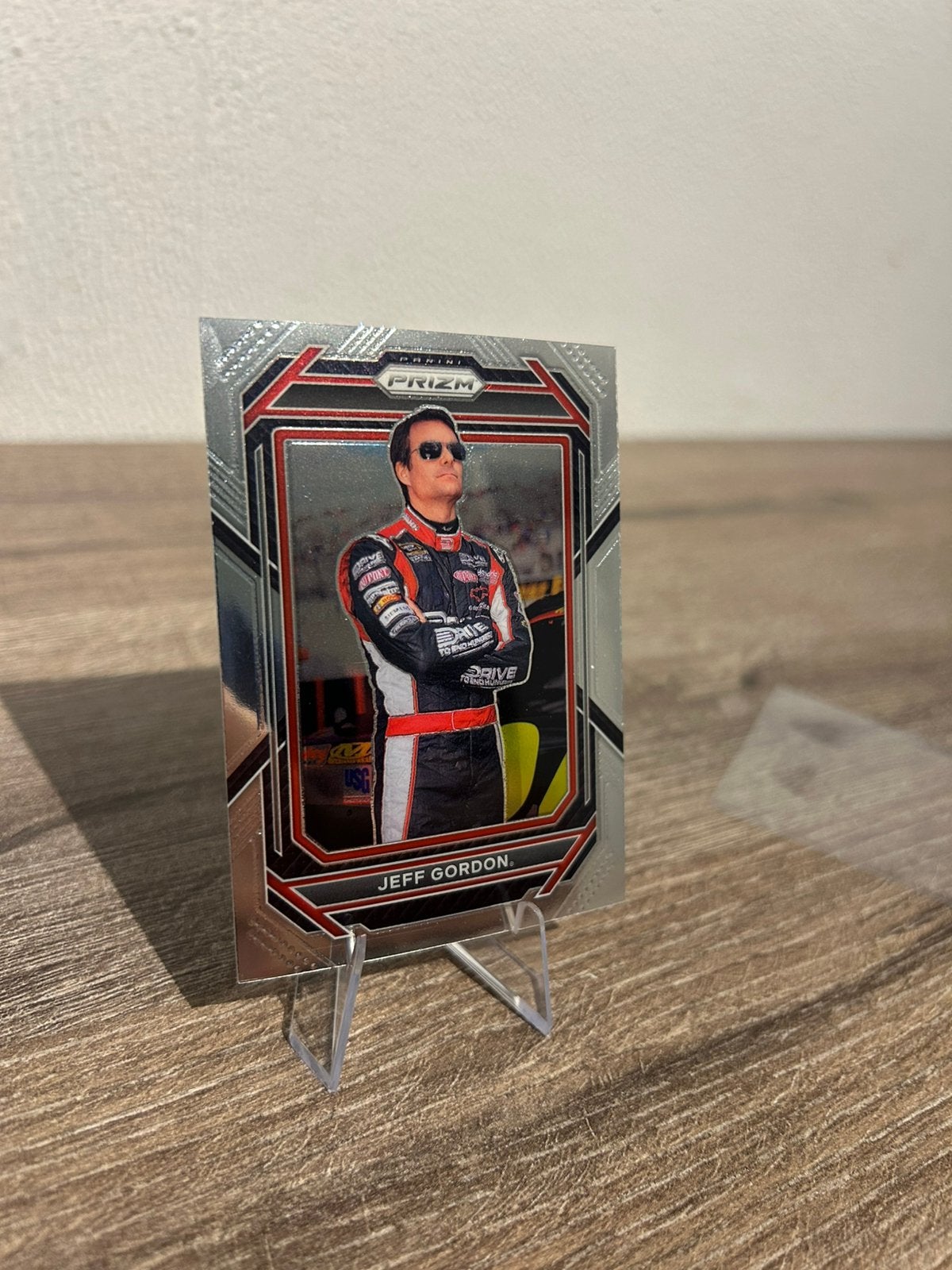 Jeff Gordon 2023 Panini Prizm Racing Nascar #1 Hendrick, Ophalen of Verzenden, Zo goed als nieuw, Buitenlandse clubs, Poster, Plaatje of Sticker
