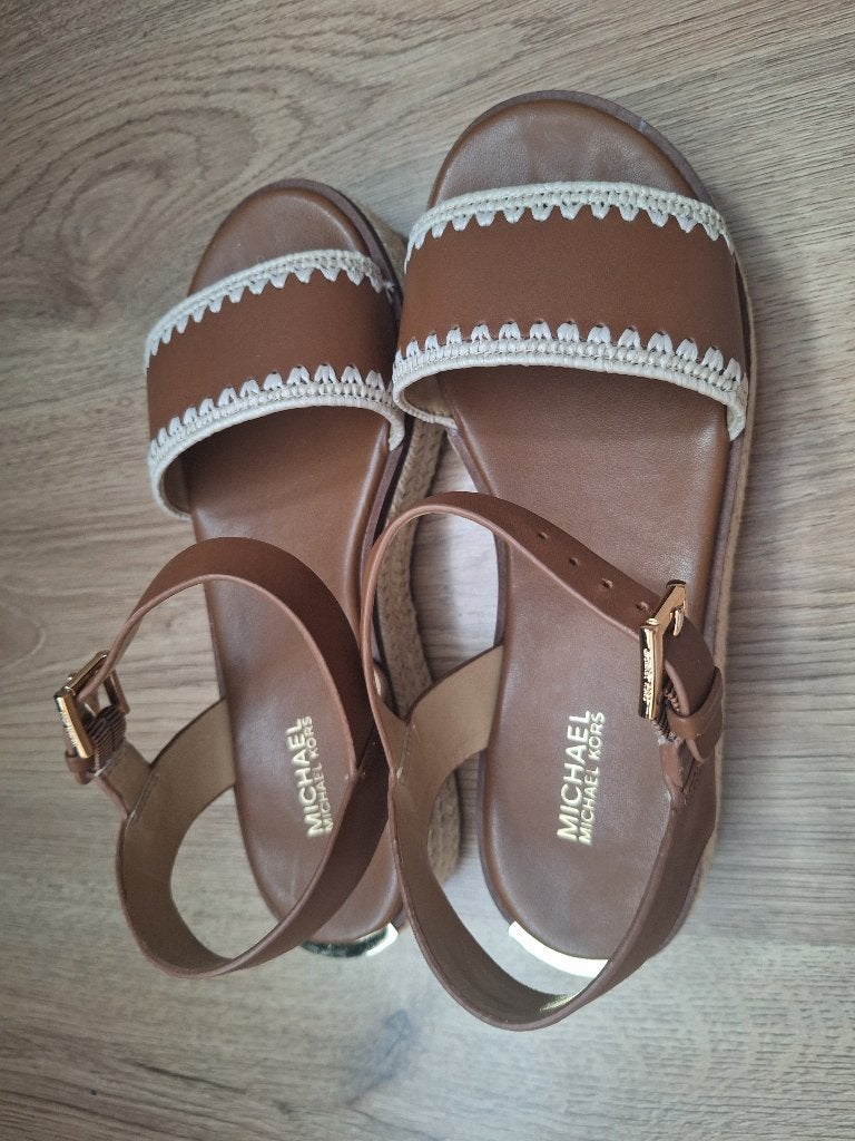Michael Kors sandalen, Ophalen, Michael Kors, Bruin, Sandalen of Muiltjes