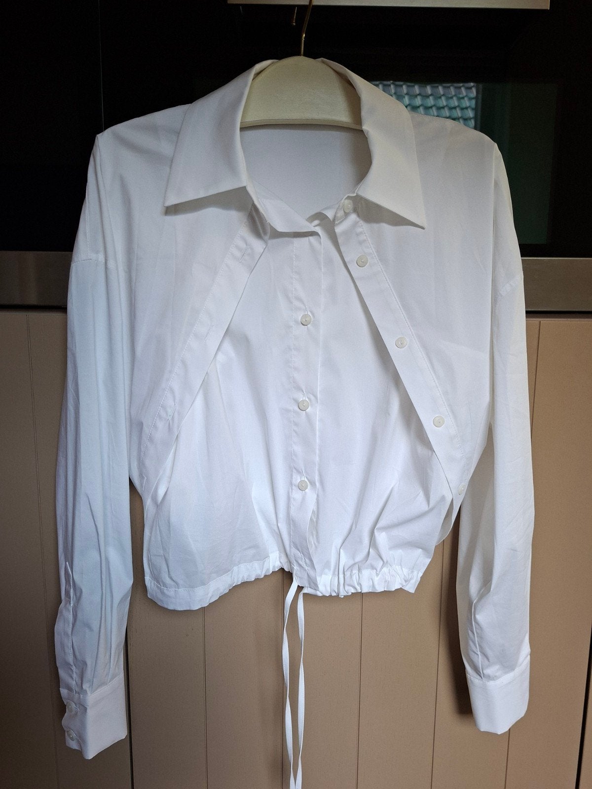 Mooi aparte blouse van Jane Lushka, maat S, Maat 38/40 (M), Wit, Ophalen of Verzenden, Zo goed als nieuw