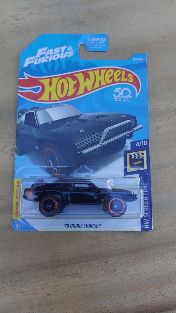 Hot Wheels Dodge Charger Fast and Furious, Ophalen of Verzenden, Nieuw, Auto