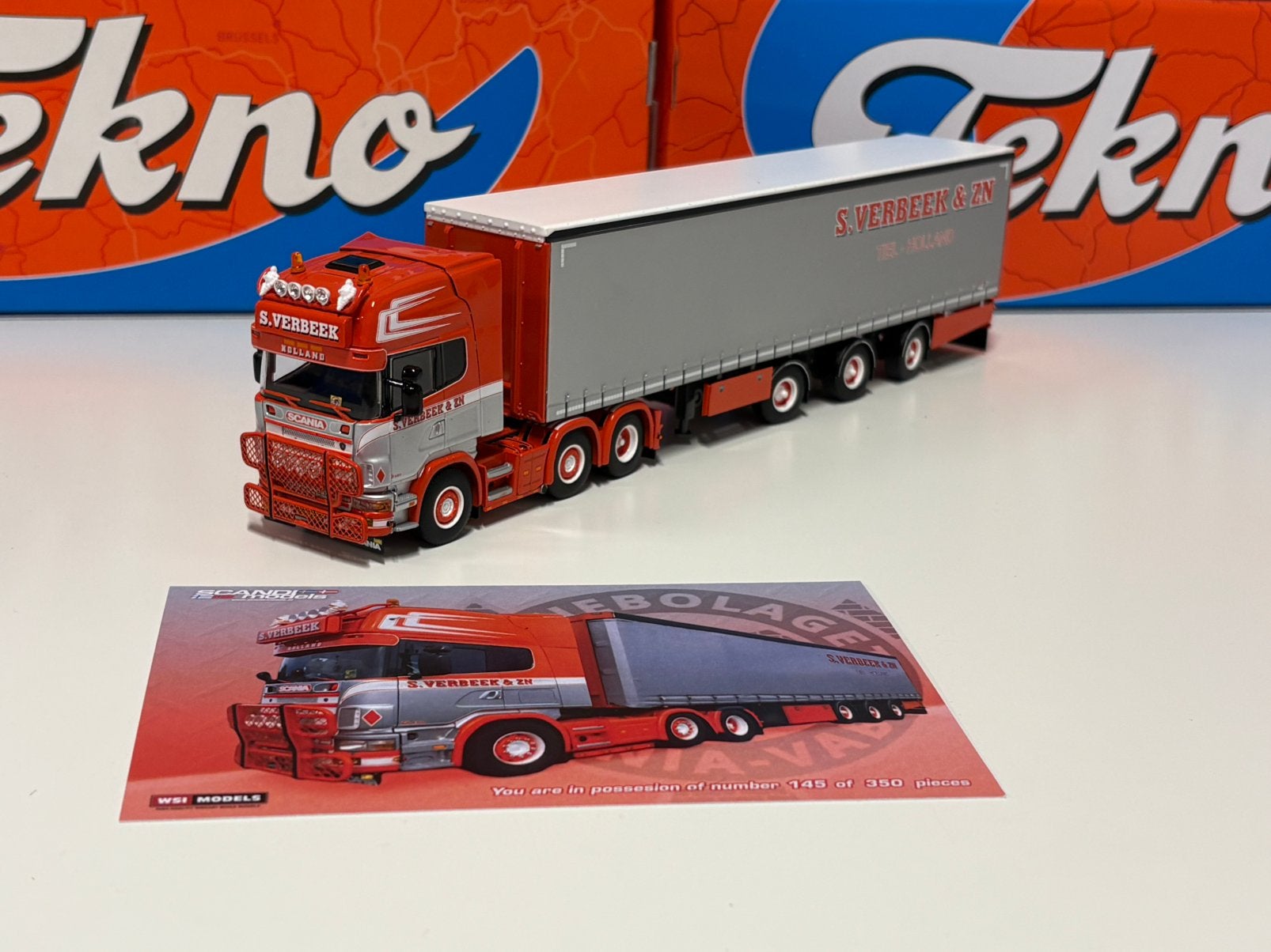 Wsi Verbeek, Ophalen of Verzenden, Zo goed als nieuw, Bus of Vrachtwagen, Wsi