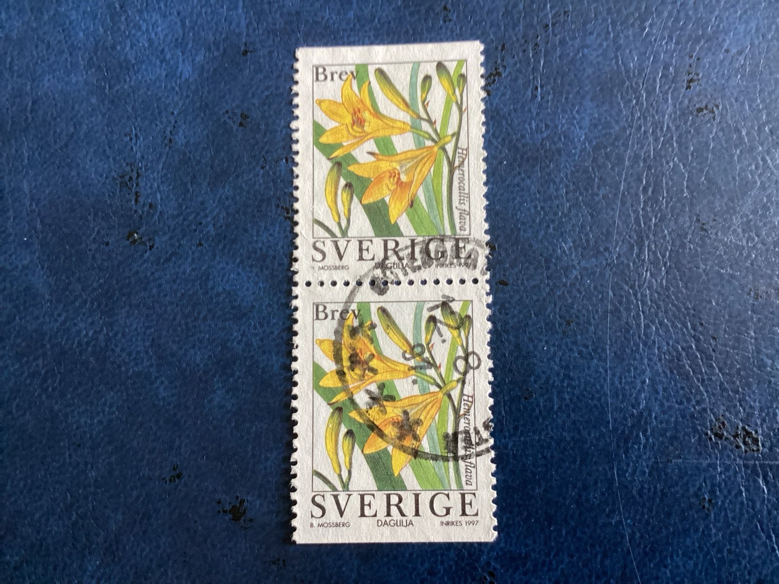 Zweden 1997- Mi.1999-Do/Du-Hemerocallis Flava (Daglelie), Ophalen of Verzenden, Zweden, Gestempeld