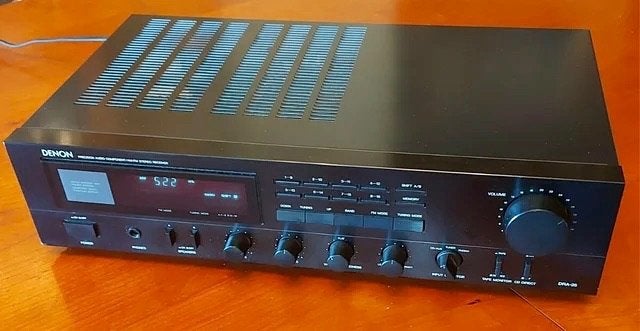 DENON DRA-25 stereo versterker met Phono
