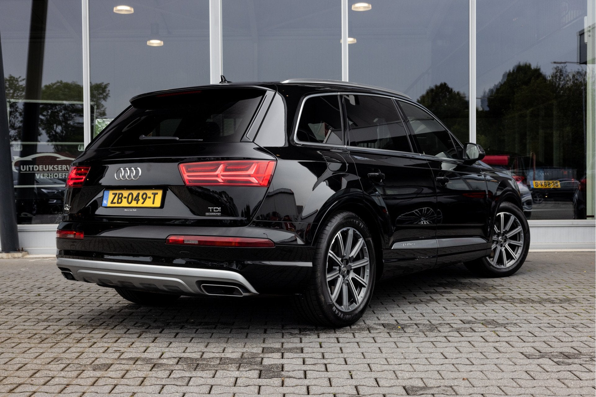 Audi Q7 45 TDI quattro Pro Line + | S-line | Pano | Luchtver, Auto's, 12 maanden, Gebruikt, Zwart, Bedrijf