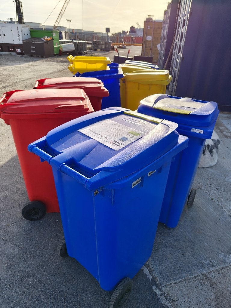 afvalcontainer (in goede staat), Huis en Inrichting, Ophalen, Kunststof, Gebruikt, 40 liter of meer
