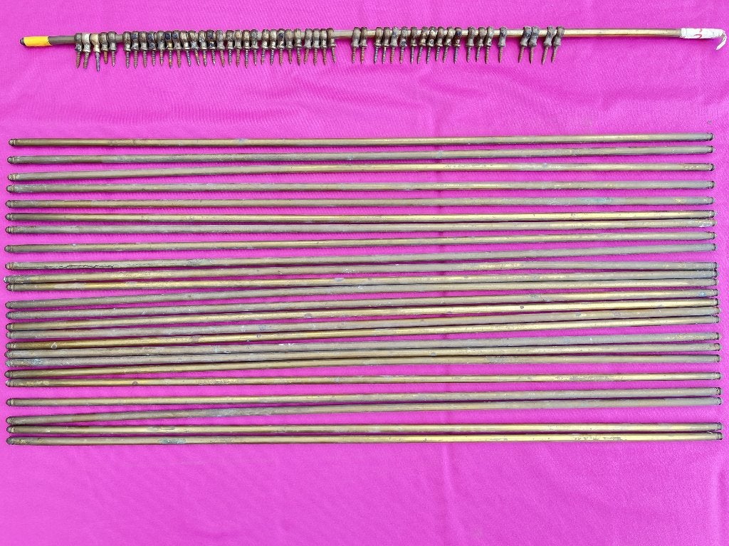 Oude messing traproedes, trap roedes. trappen, Ophalen of Verzenden, Gebruikt, Overige materialen