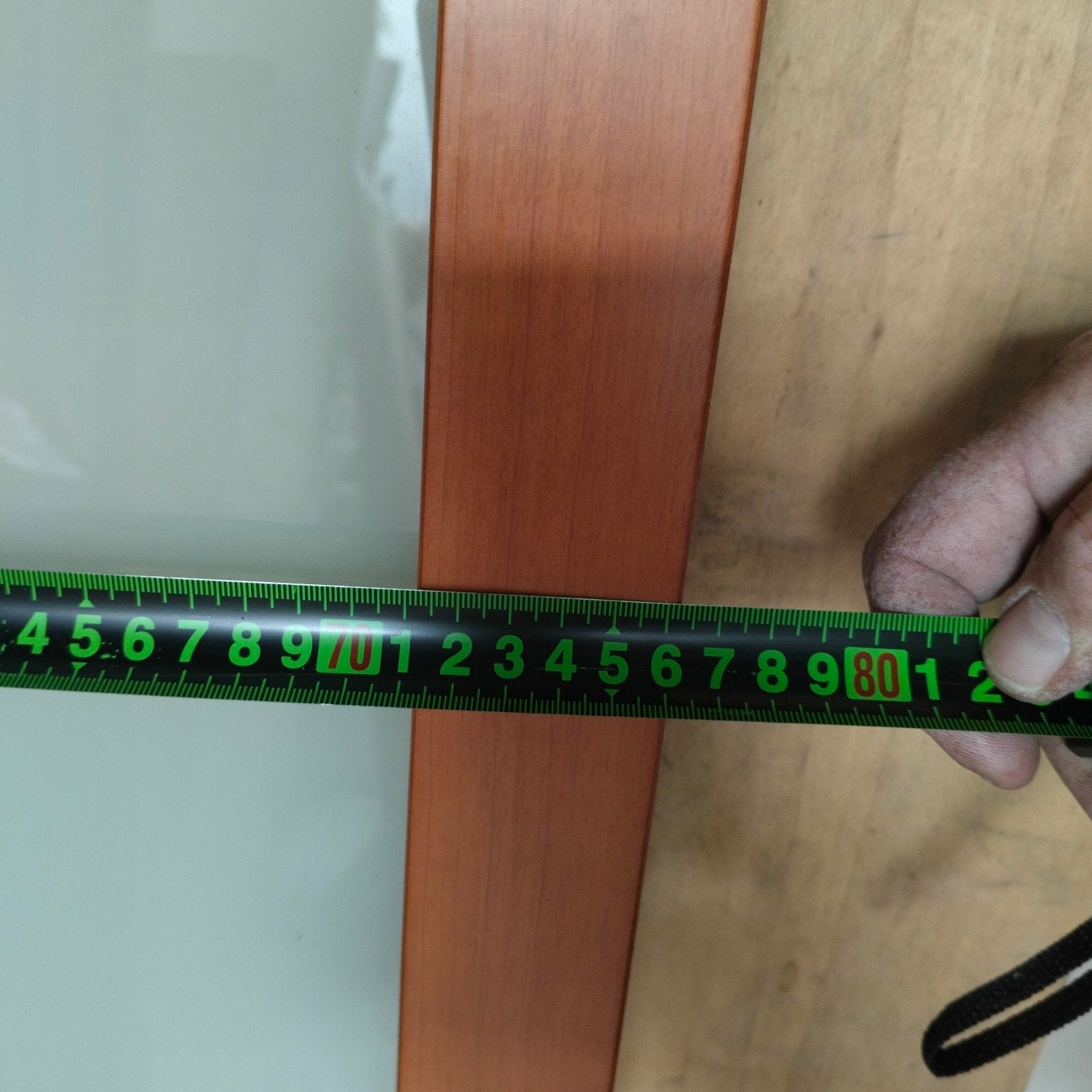 Noten houten schuifdeur met mat glas, Doe-het-zelf en Verbouw, Ophalen, Binnendeur, Glas, Schuifdeur