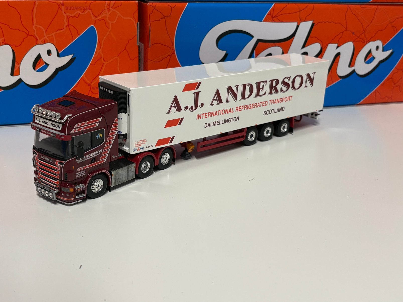 Tekno Andersen, Ophalen of Verzenden, Zo goed als nieuw, Bus of Vrachtwagen, Tekno