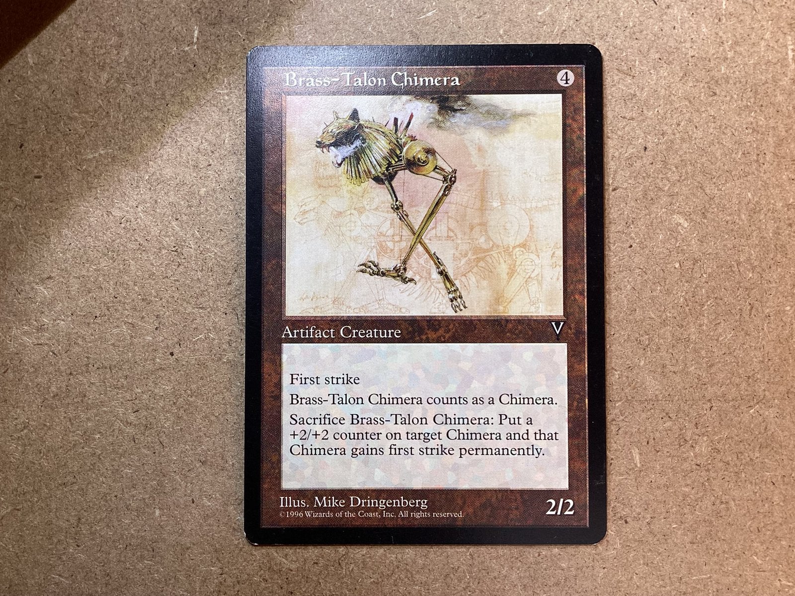 1x Brass-Talon Chimera (Good), Ophalen of Verzenden, Gebruikt, Losse kaart
