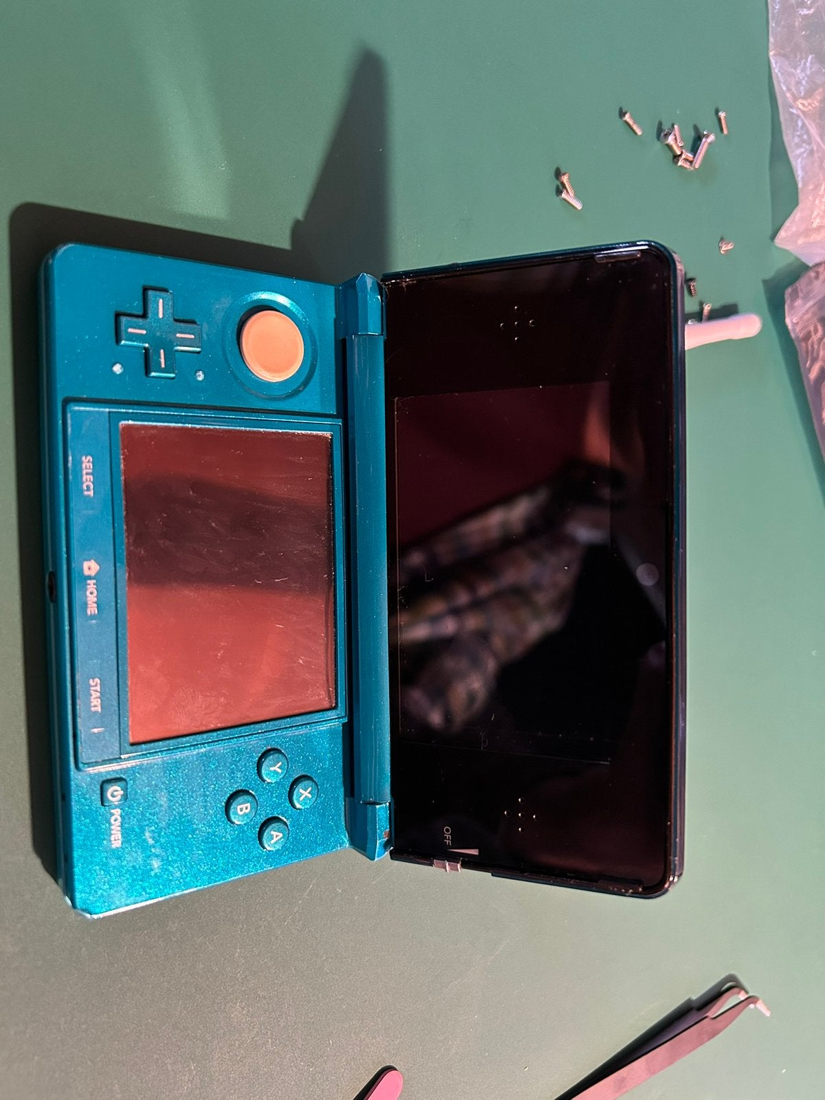 3ds defect, Ophalen of Verzenden, Niet werkend, Blauw, 3DS