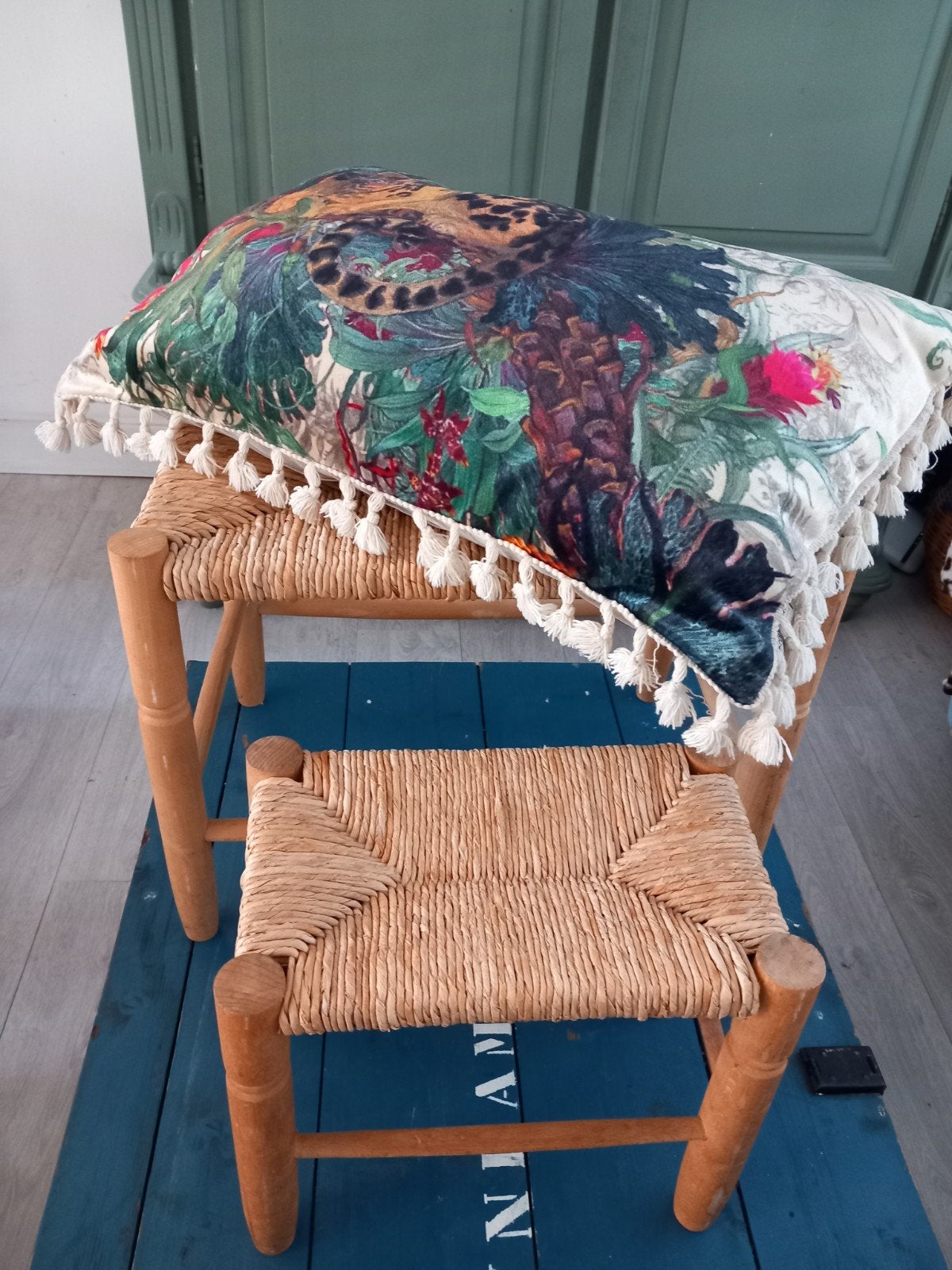 Ibiza Boho krukken, Ophalen of Verzenden, Hout