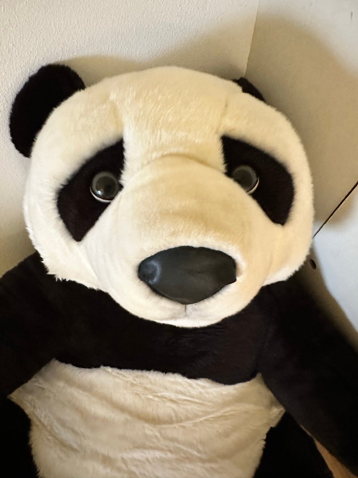 Mega grote panda knuffel - WNF, Ophalen, Overige typen, Zwart, Zo goed als nieuw