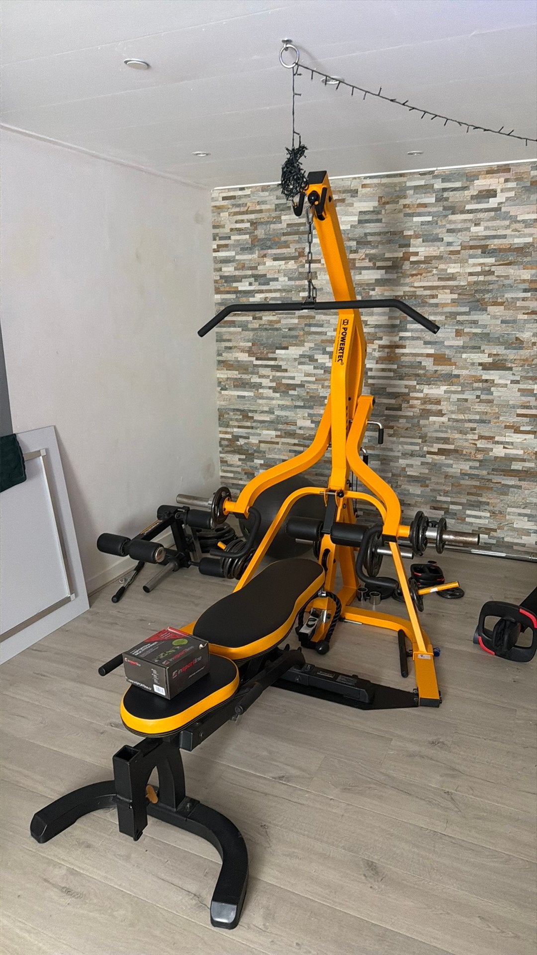 PowerTec zgan fitness apparatuur voor complete workouts, Ophalen, Krachtstation, Armen, Zo goed als nieuw
