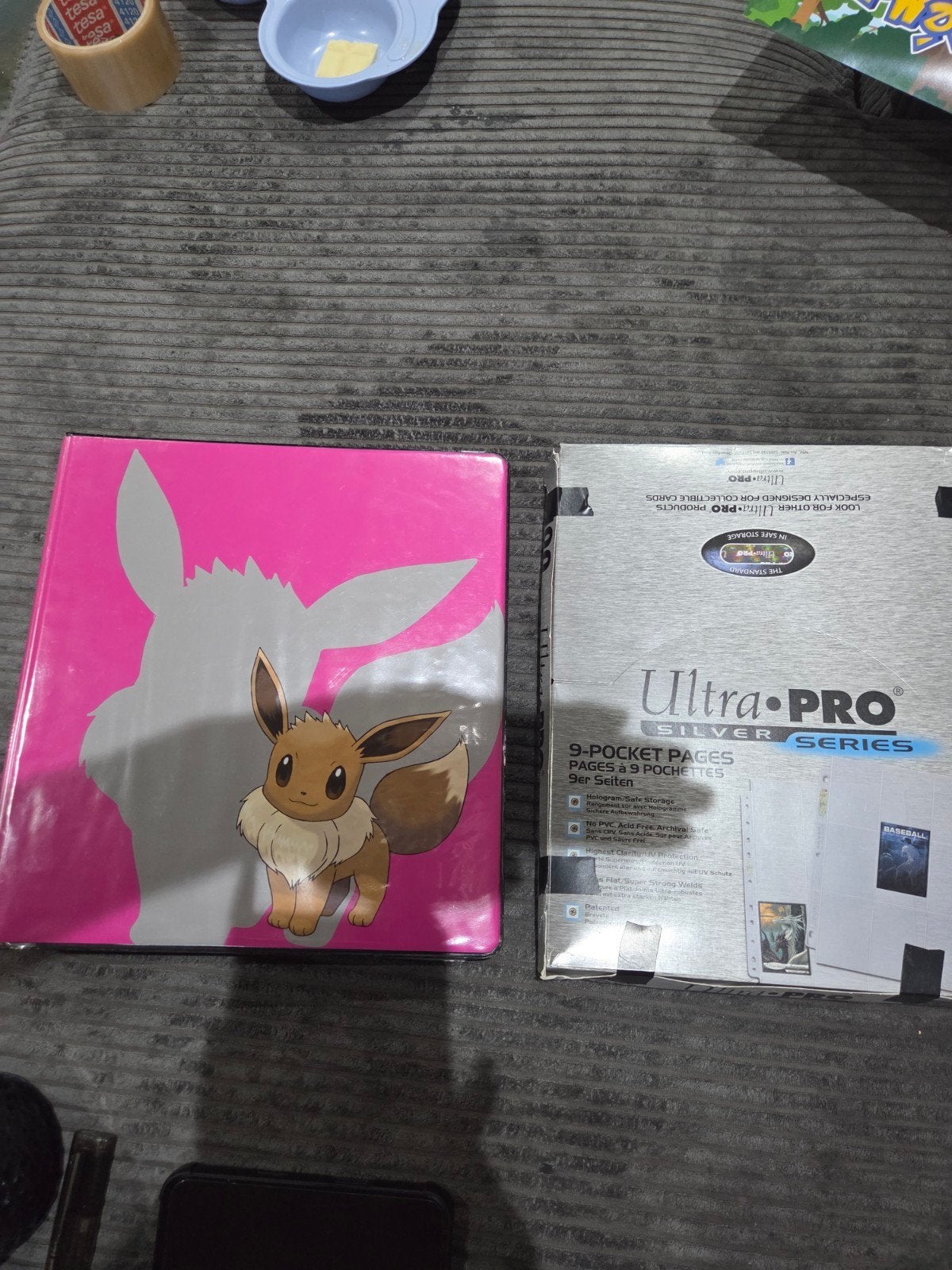 Eevee Ultra Pro en Ultra Pro 9 pocket pages, Ophalen of Verzenden