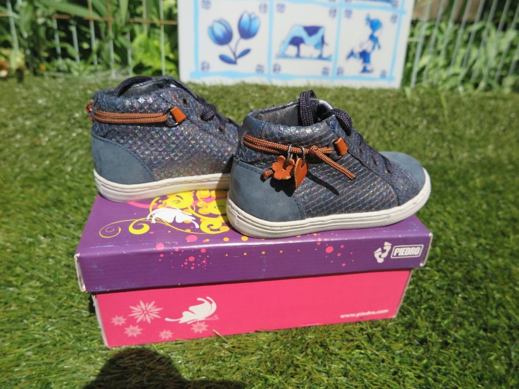 Piedro sneakers, kinderschoenen, blauw, maat 23 (24), Kinderen en Baby's, Kinderkleding | Schoenen en Sokken, PIEDRO, Jongen of Meisje