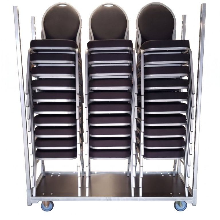 Stoelen karren stackchair Speciale Deense transport kr  821, 100 liter of meer, Ophalen of Verzenden, Nieuw, Steekwagen