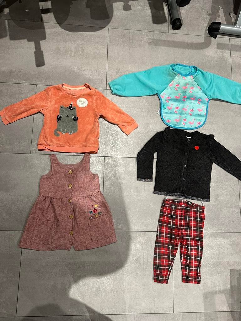 Leuke kledingset voor baby's (5 stuks), Ophalen of Verzenden, Gebruikt, Meisje
