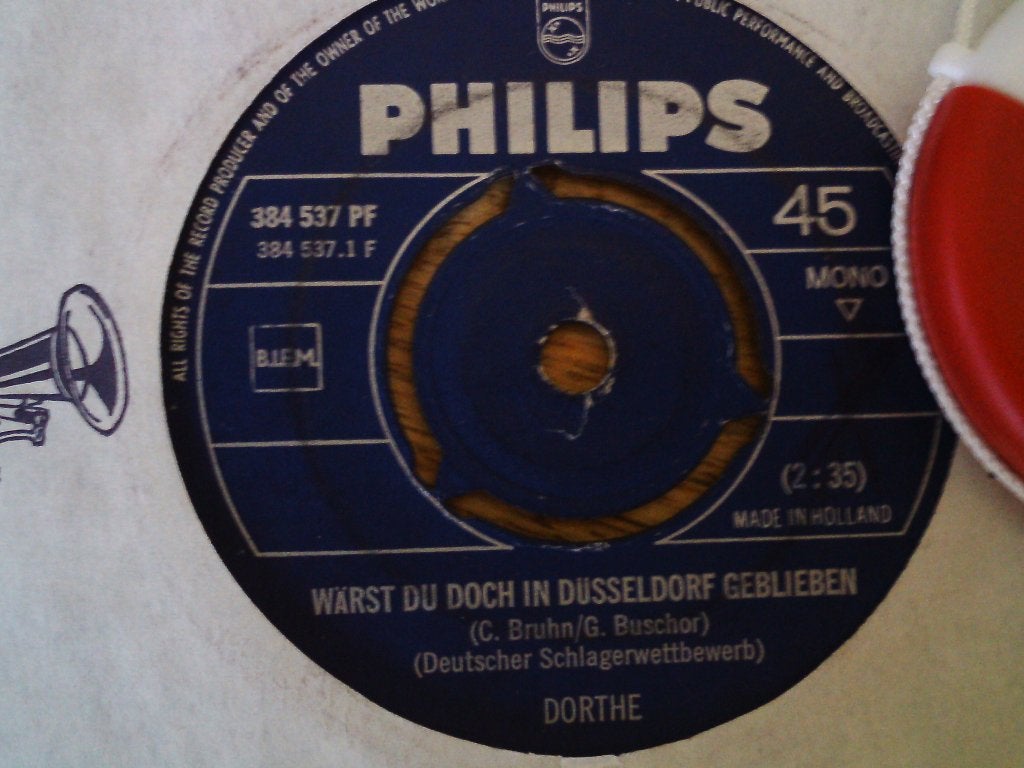 dorthe - warst du doch in dusseldorf geblieben 26mei, 7 inch, Single, Ophalen of Verzenden, Zo goed als nieuw