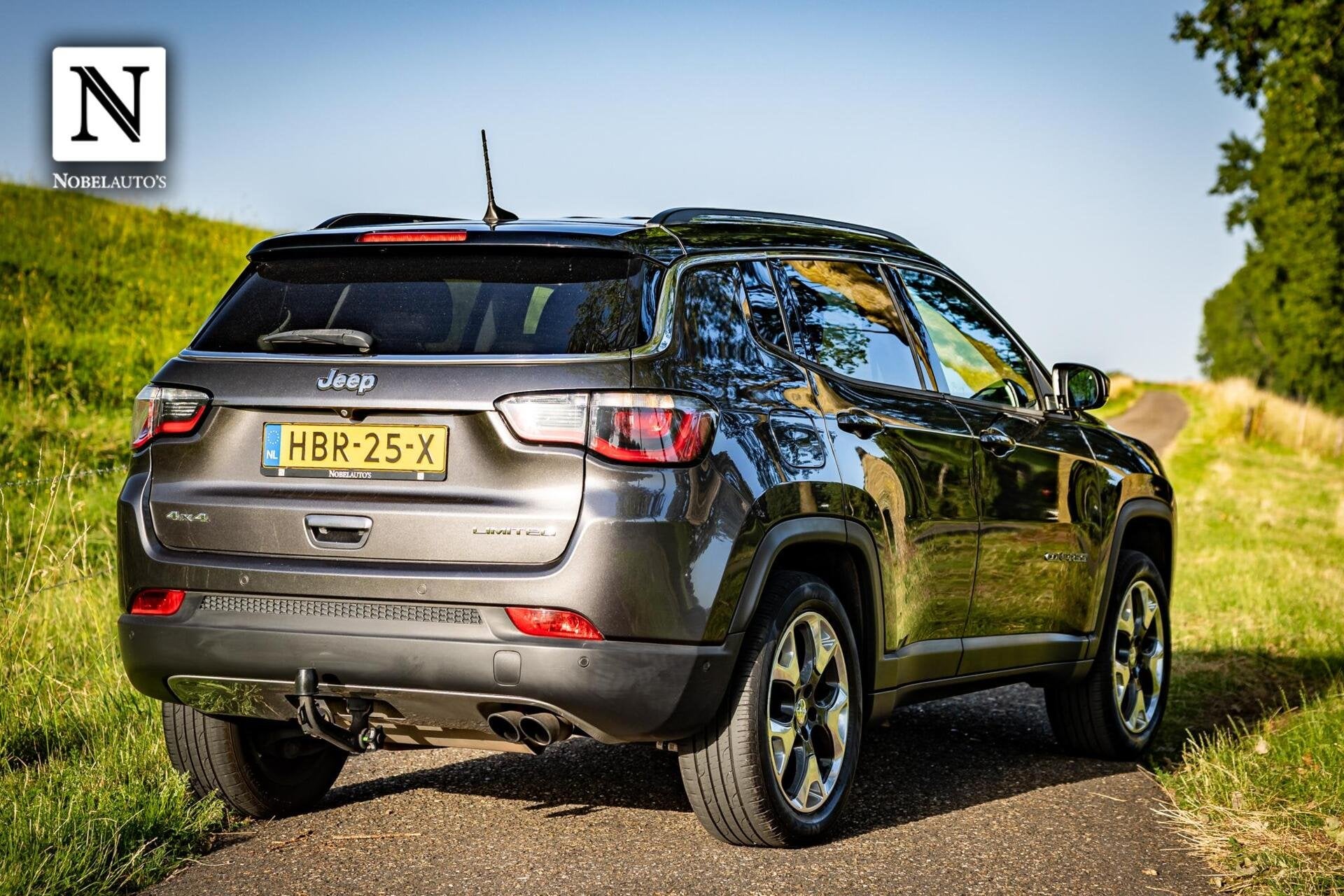 Jeep Compass 1.4 MultiAir Limited 4x4 |Leder|Trekhaak|Camera, Automaat, 450 kg, Euro 6, 4 cilinders