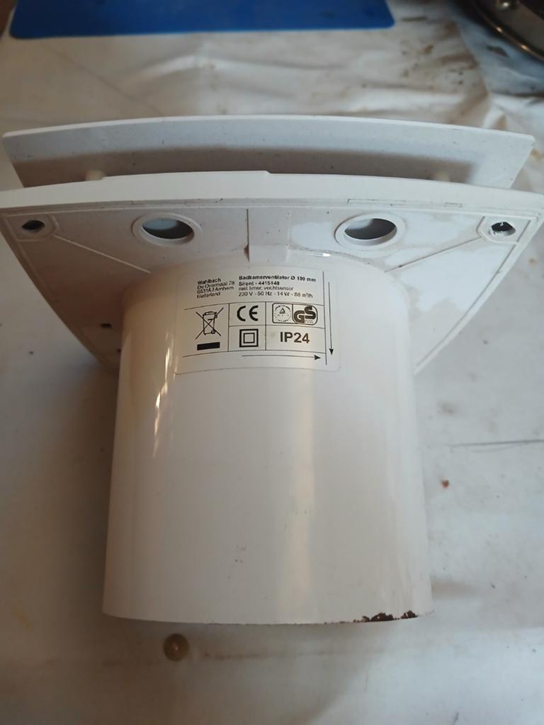 Badkamerventilator 100 mm - Stil en Efficiënt, Ophalen of Verzenden, Nieuw