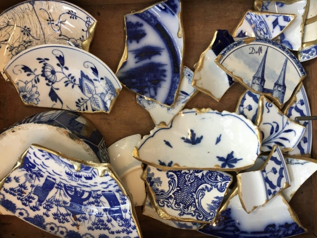 Gevraagd; stukjes/ scherven Chinese porselein keramiek, Ophalen of Verzenden