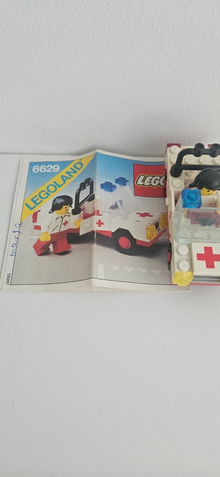 LEGO Legoland 6629 Ambulance - Vintage Speelgoed, Ophalen