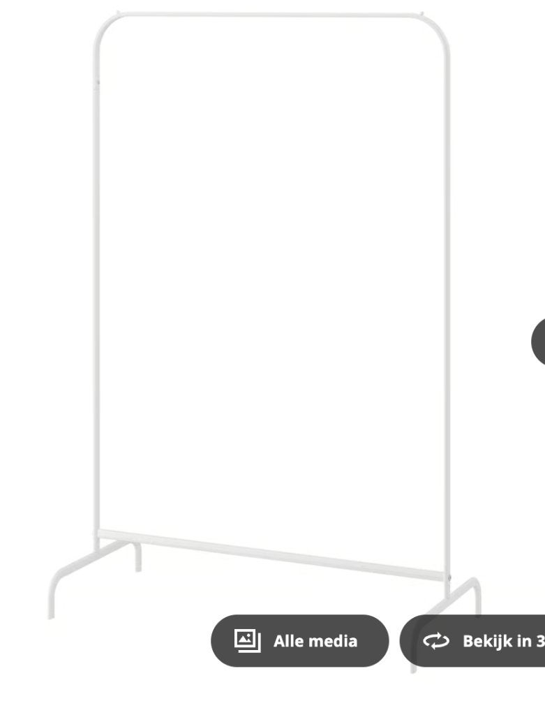 Gratis af te halen: IKEA kledingrek MULIG, Ophalen, Gebruikt