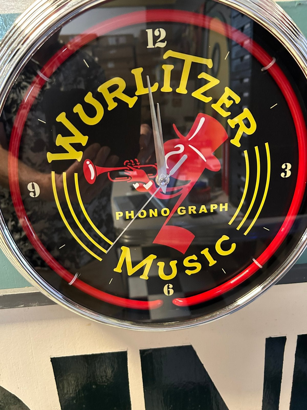Mooie neon klokken voor bij de jukebox en mancave., Ophalen, Nieuw, 1970 tot heden, Overige merken