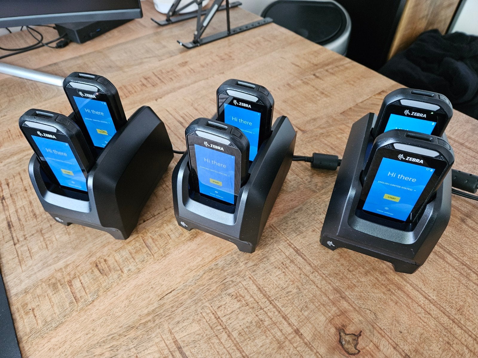 6x Zebra EC30 Android handheld, Computers en Software, Scanners, Ophalen of Verzenden, Overige merken