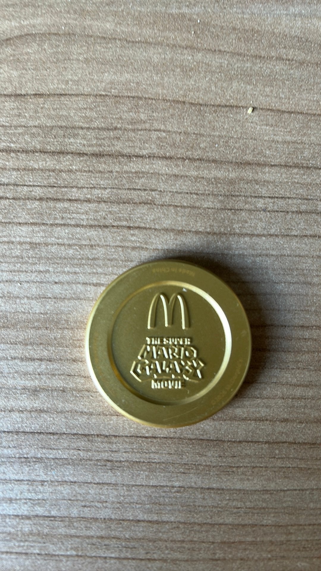 McDonald's Super Mario Galaxy Movie Munt, Ophalen of Verzenden, Zo goed als nieuw