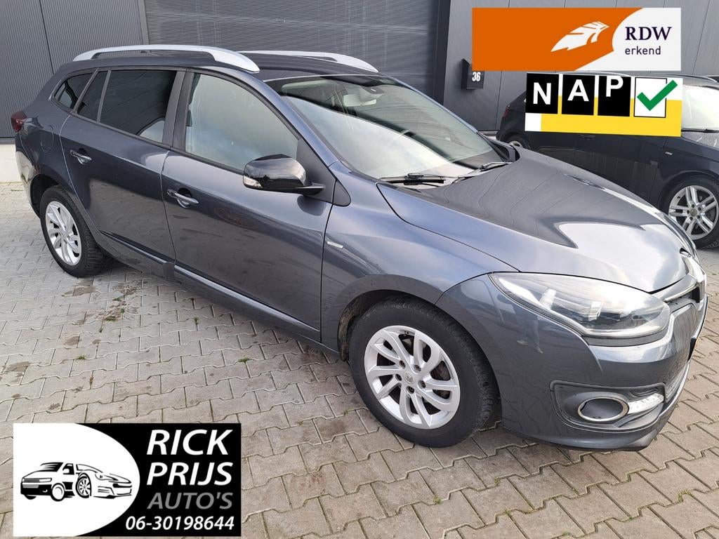 Renault Mégane *LIMITED* 1.2 Energy TCe 115pk S&S ECO 2015, Auto's, Voorwielaandrijving, 4 cilinders, Origineel Nederlands, Handgeschakeld