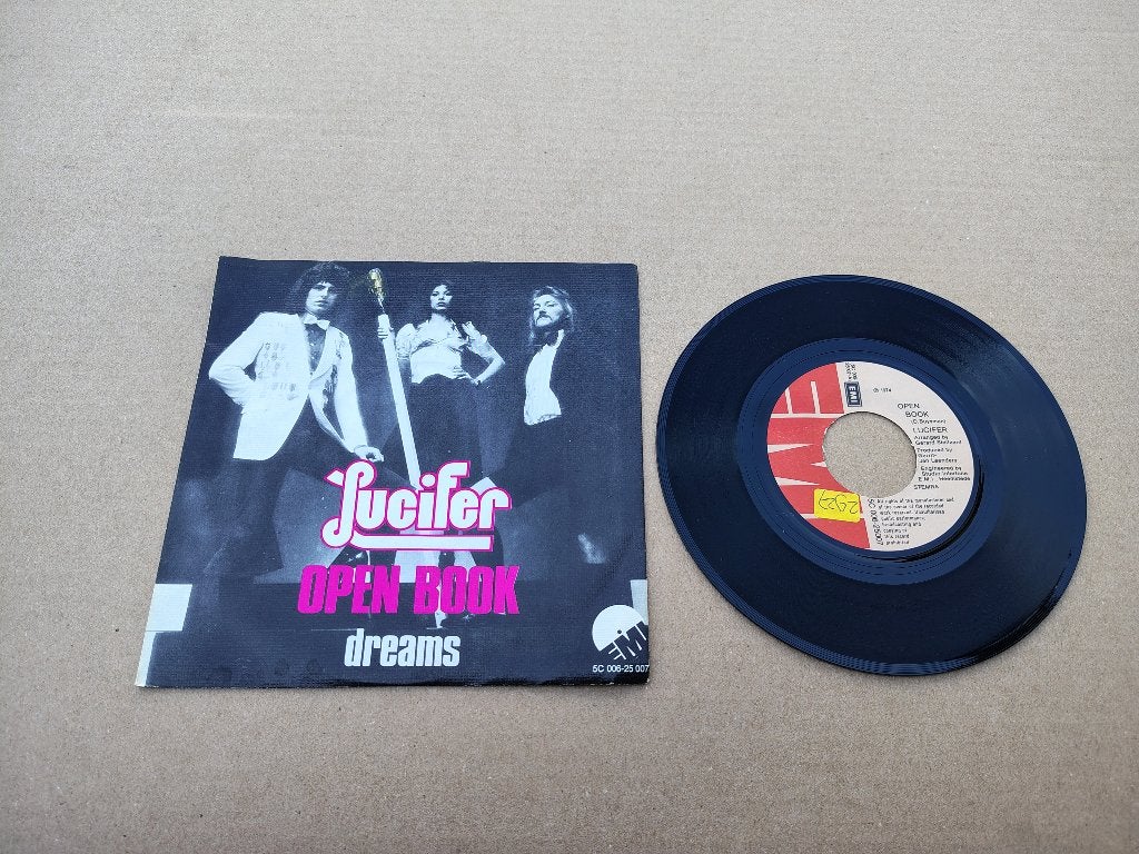 Single: Lucifer - Open Book (1974), Verzenden, Gebruikt, Pop