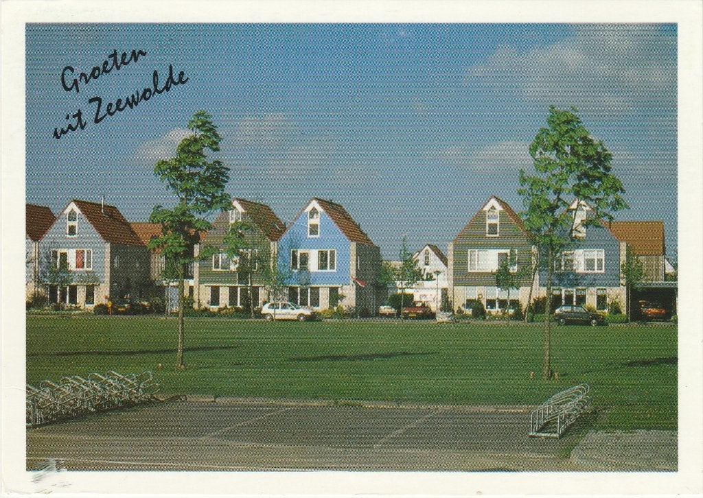 ZEEWOLDE Huizen Groeten, Verzamelen, Verzenden, 1980 tot heden, Gelopen, Flevoland