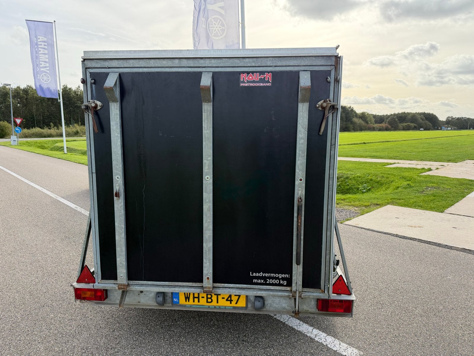 Atec gesloten aanhangwagen - Bak 150 breed 150 hoog 300 lang, Ophalen, Gebruikt