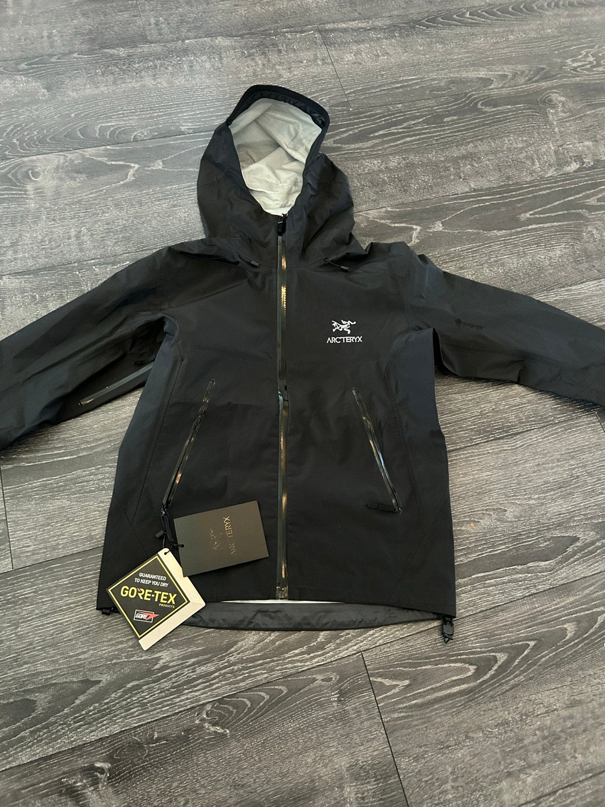 Arc'teryx Gore-Tex Jas Heren Zwart Maat S/P Nieuw, Kleding | Heren, Jassen | Zomer, Nieuw, Maat 46 (S) of kleiner, Zwart, Ophalen of Verzenden