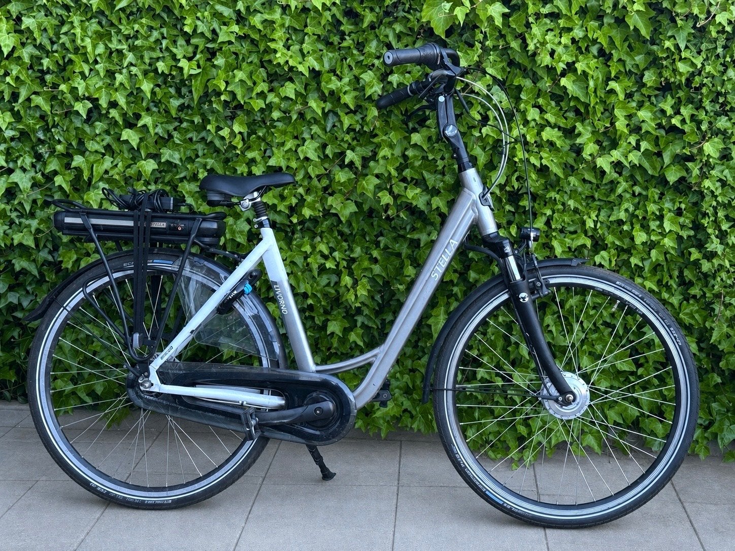 Nette Stella Livorno elektrische fiets ebike damesfiets, 53 tot 56 cm, Versnellingen, Zo goed als nieuw, Ophalen