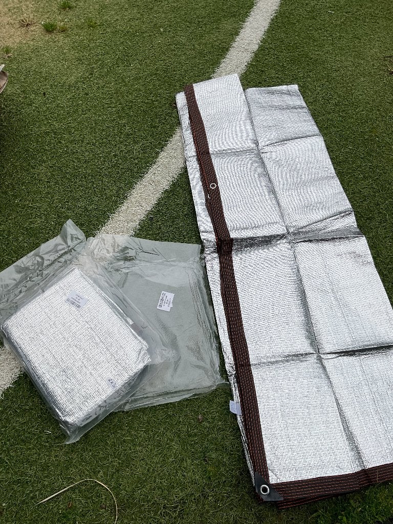aluminium schaduwdoek / zonnebescherming – 90% UV-werend, Tuin en Terras, Ophalen of Verzenden, Nieuw