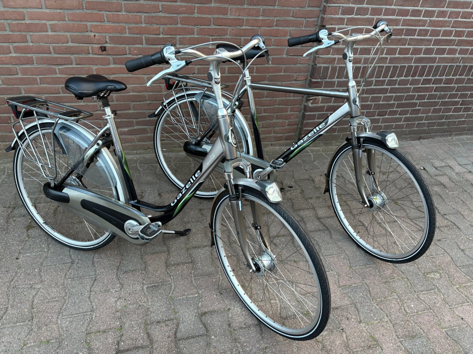 Zeer mooie set Gazelle Orange Xtra herenfiets en damesfiets, Ophalen, Versnellingen, Zo goed als nieuw, Gazelle