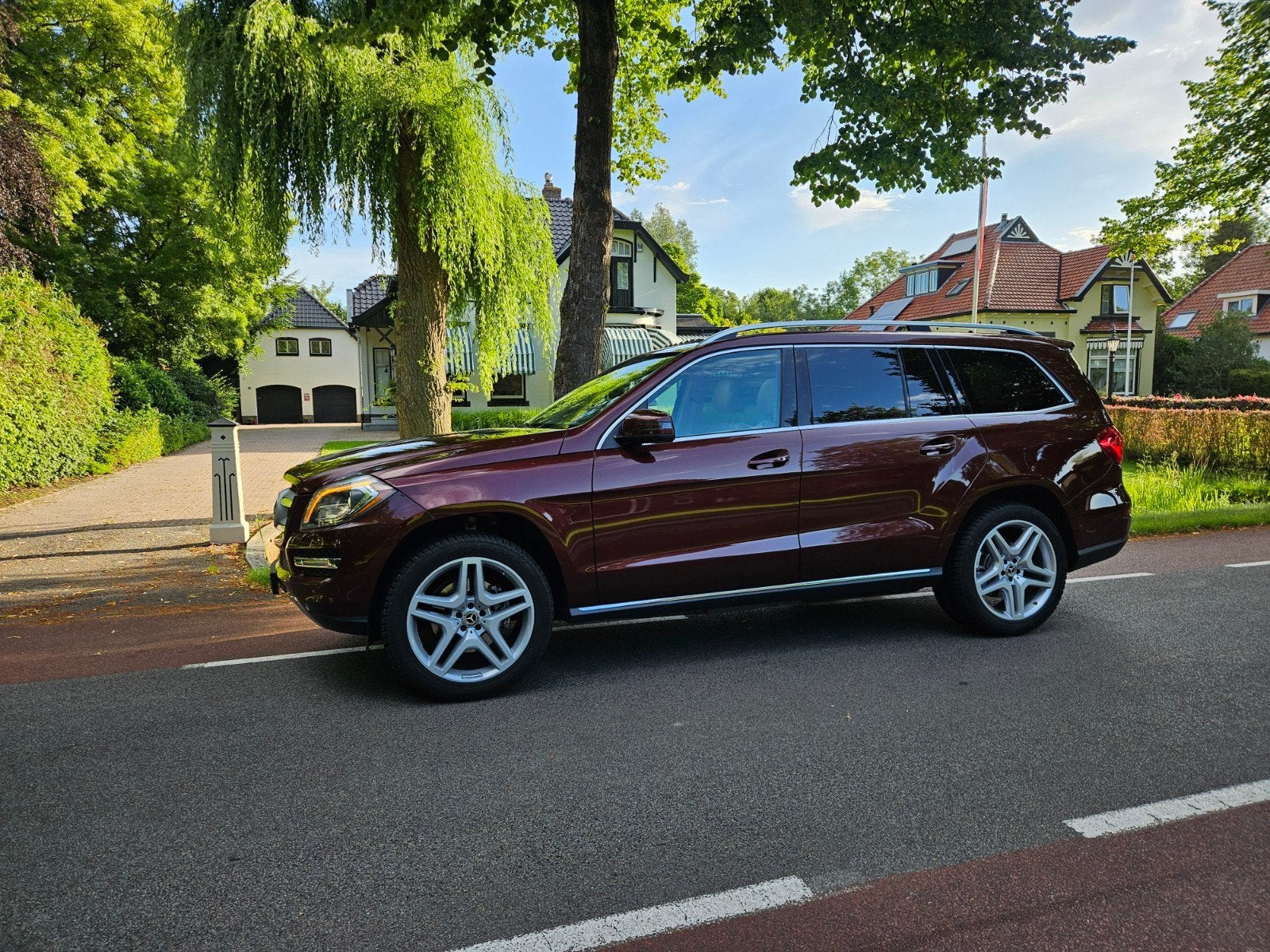 Mercedes-Benz Mercedes GL 350 7 PERSONEN ORIGINELE KM!, Auto's, Mercedes-Benz, Automaat, GL, Beige, 258 pk